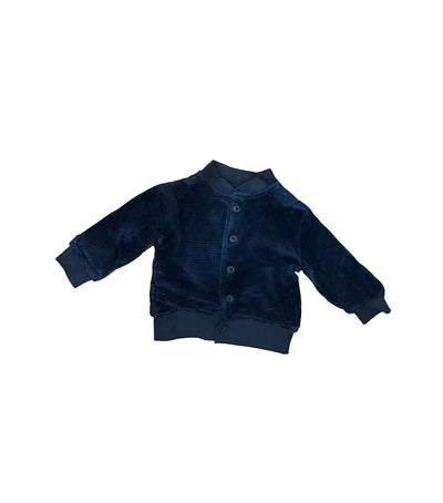 Baby Warm Velour Bomber Jacket Set
