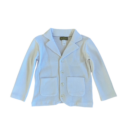 Kids Waffle Textured Blazer