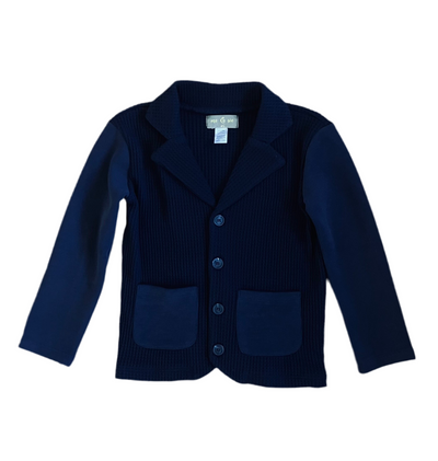 Kids Waffle Textured Blazer