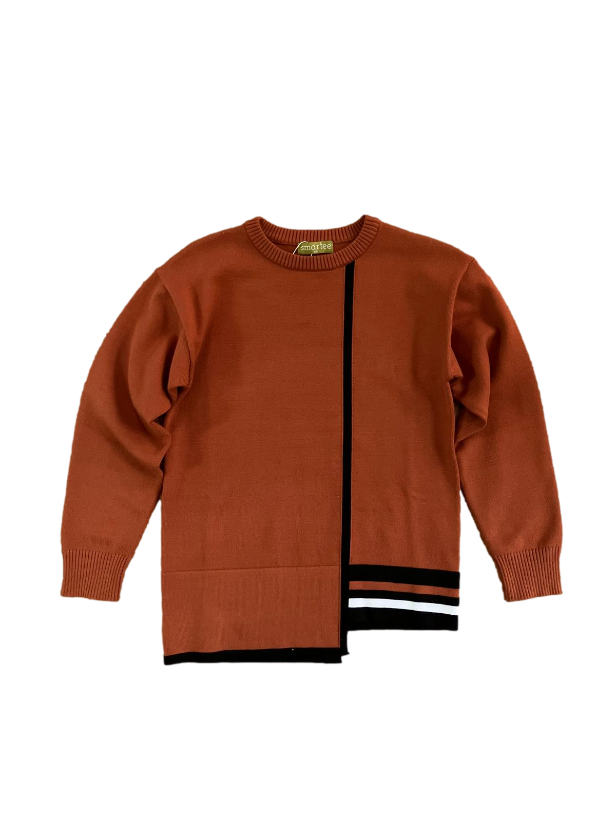 Modern Lines Colorblock Sweater