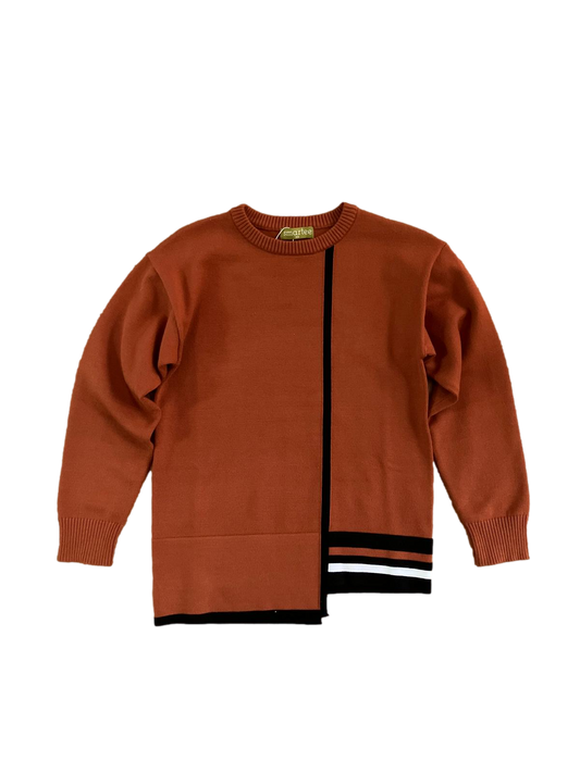 Modern Lines Colorblock Sweater