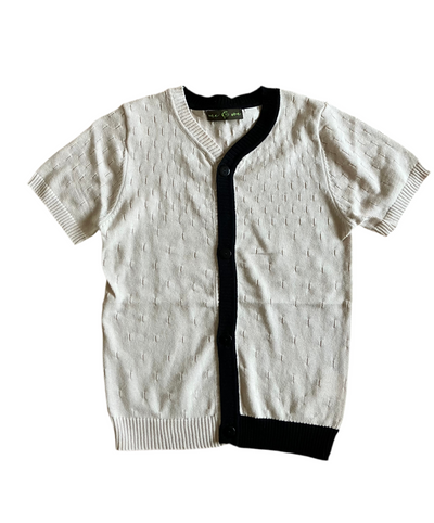 Pointelle top short sleeve