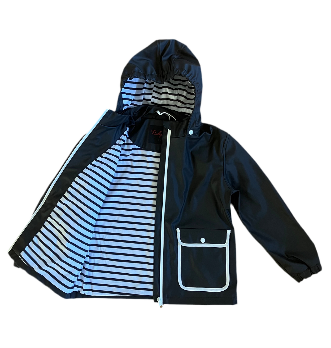 Rain jacket Striped lining