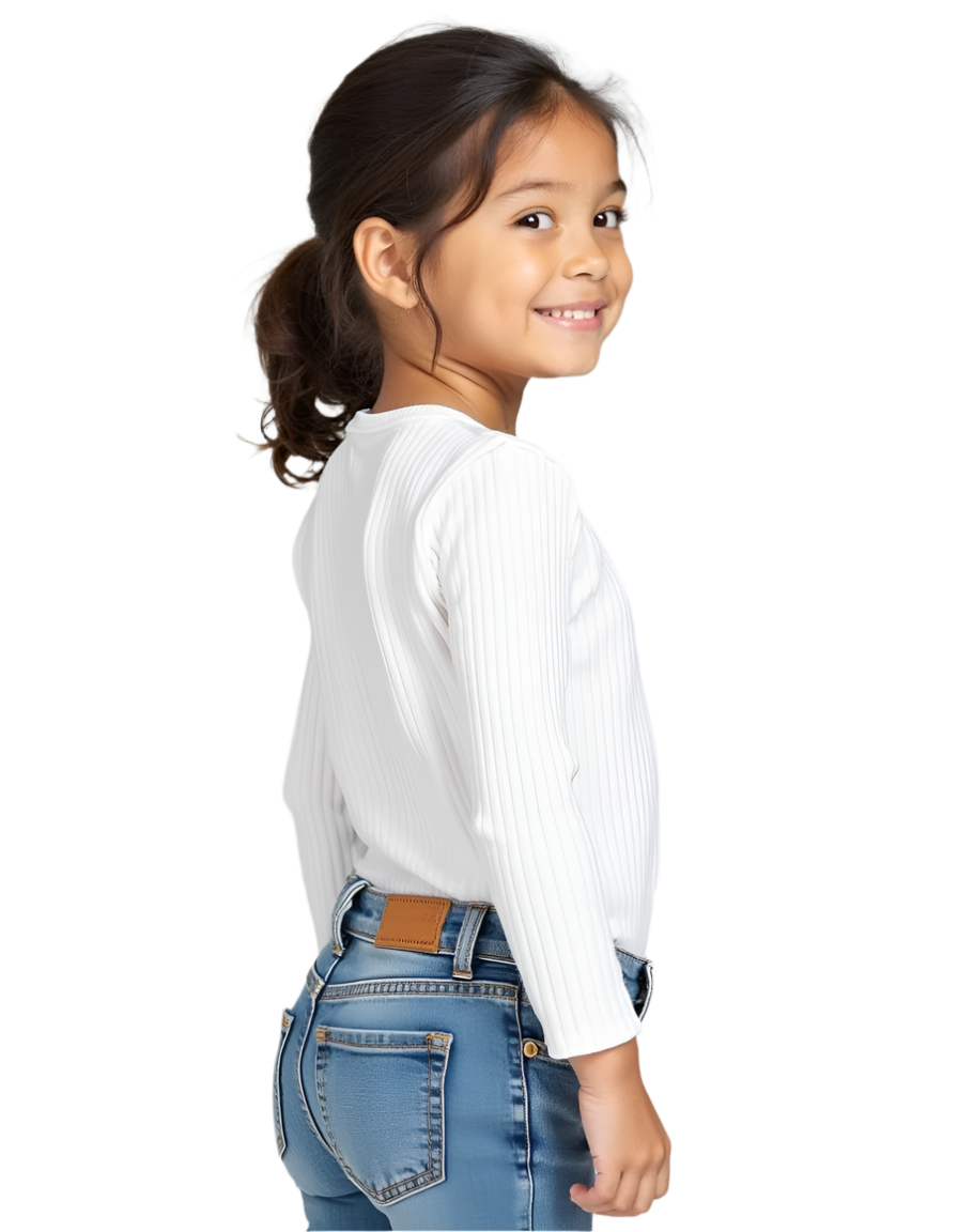 women’s ribbed knit crewneck shirt, long sleeve ribbed sweater top, stretch ribbed crew neck tee
