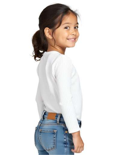 women’s ribbed knit crewneck shirt, long sleeve ribbed sweater top, stretch ribbed crew neck tee